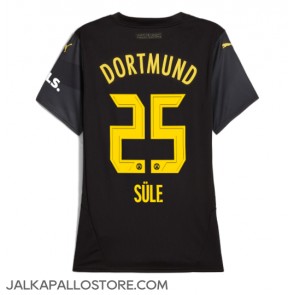 Borussia Dortmund Niklas Sule #25 Vieraspaita Naisten 2024-25 Lyhythihainen